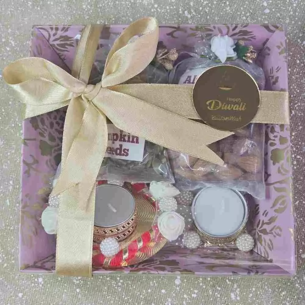Shop Pumpkin Seeds Almonds Gift Hamper for Diwali